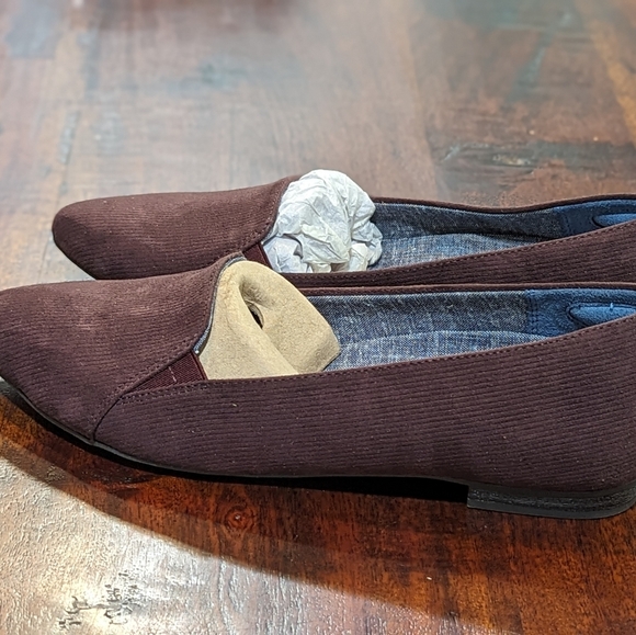 Dr. Scholl's Burgundy Anyways Flat Shoes Be Free Women Sz 7 New without tags - Picture 6 of 6